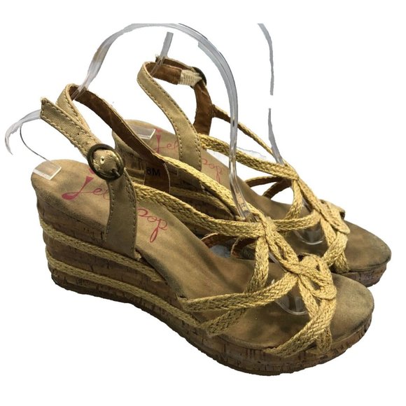 jellypop platform sandals